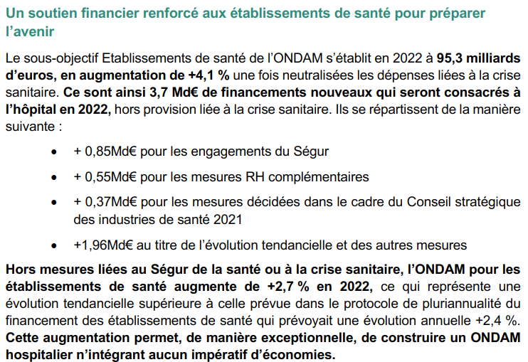 Soutien aux établissements